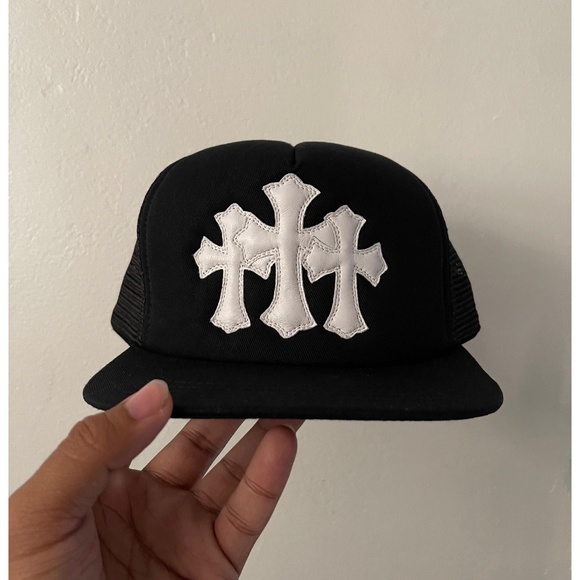 Chrome Hearts Cemetery Trucker Hat 